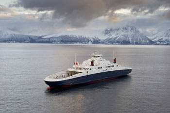 Крупнейший в мире газовый паром, построенный BLRT Grupp, спущен на воду в Норвегии